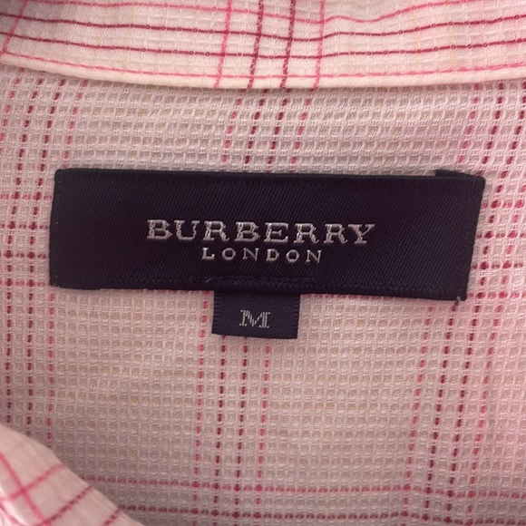 BURBERRY WOMENS PLAID BUTTON UP SHIRT - Picture 5 of 6